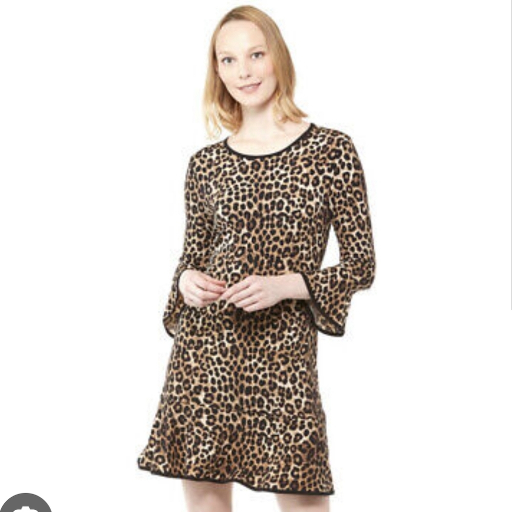 Michael Kors Jersey Flounce Dress